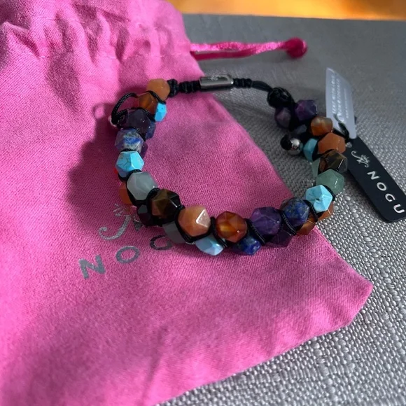 NOGU 7 Gemstone Geom Bracelet - Picture 1 of 2